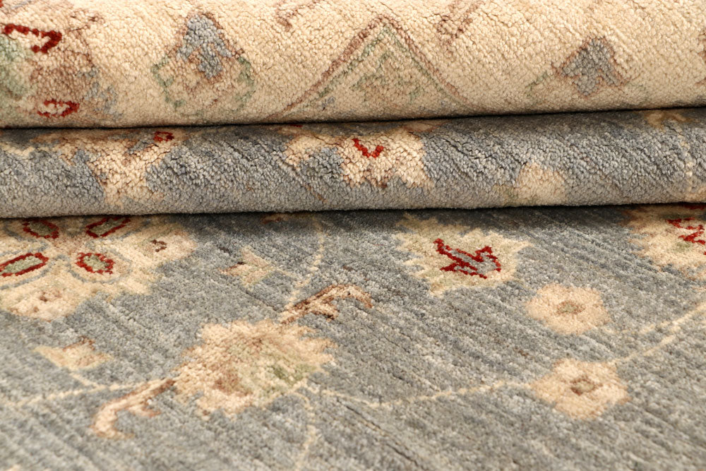 Dark Grey Ziegler 8' 2 x 9' 9 - No. 67739 - ALRUG Rug Store