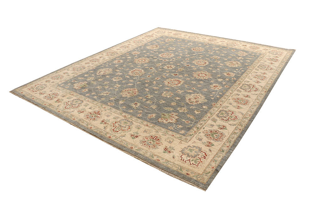 Dark Grey Ziegler 8' 2 x 9' 9 - No. 67739 - ALRUG Rug Store