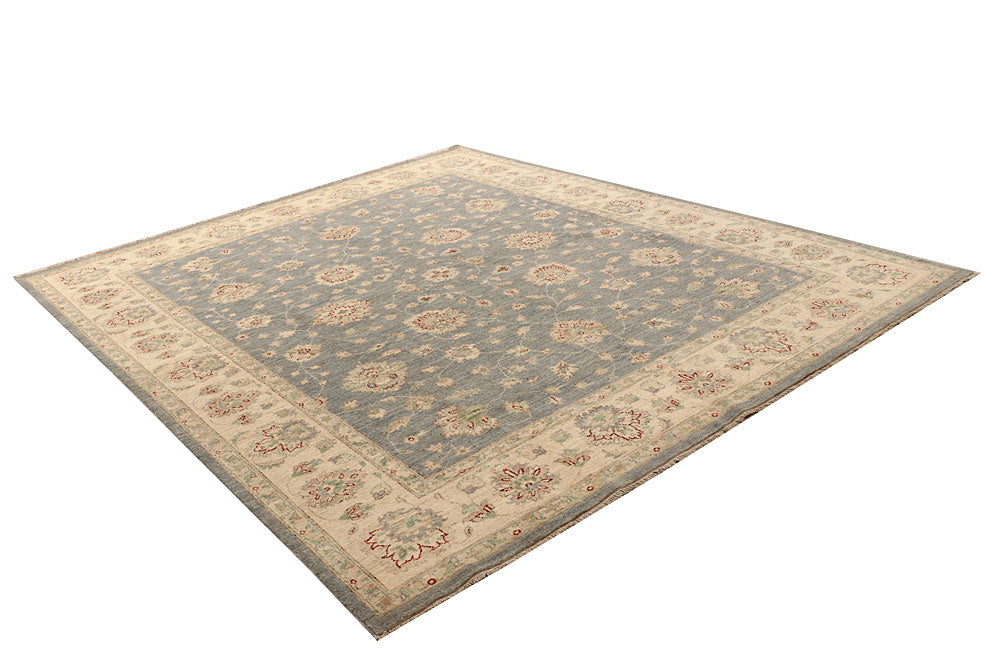 Dark Grey Ziegler 8' 2 x 9' 9 - No. 67739 - ALRUG Rug Store