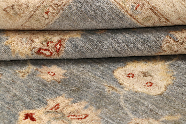 Dark Grey Ziegler 6' 9 x 9' 6 - No. 67740 - ALRUG Rug Store