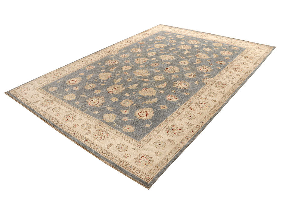 Dark Grey Ziegler 6' 9 x 9' 6 - No. 67740 - ALRUG Rug Store