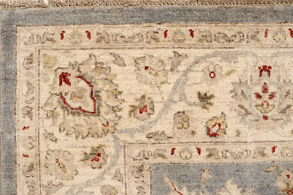 Dark Grey Ziegler 6' 5 x 9' 3 - No. 67741 - ALRUG Rug Store