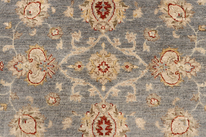 Dark Grey Ziegler 6' 5 x 9' 3 - No. 67741 - ALRUG Rug Store