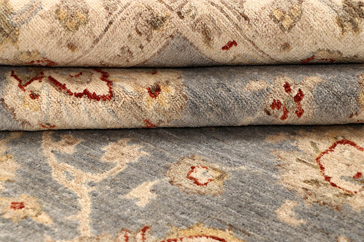 Dark Grey Ziegler 6' 5 x 9' 3 - No. 67741 - ALRUG Rug Store