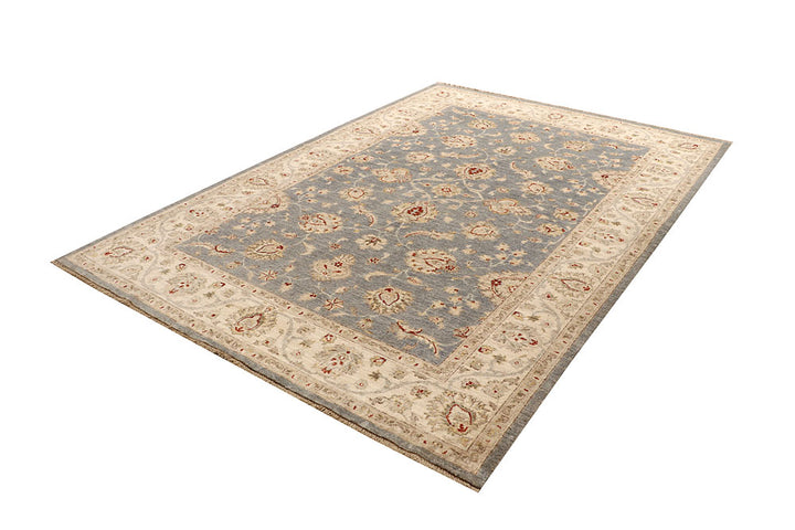 Dark Grey Ziegler 6' 5 x 9' 3 - No. 67741 - ALRUG Rug Store