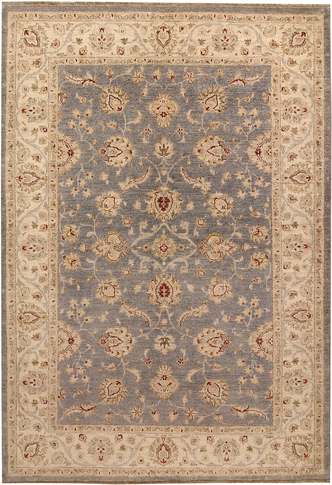 Dark Grey Ziegler 6' 5 x 9' 3 - No. 67741 - ALRUG Rug Store