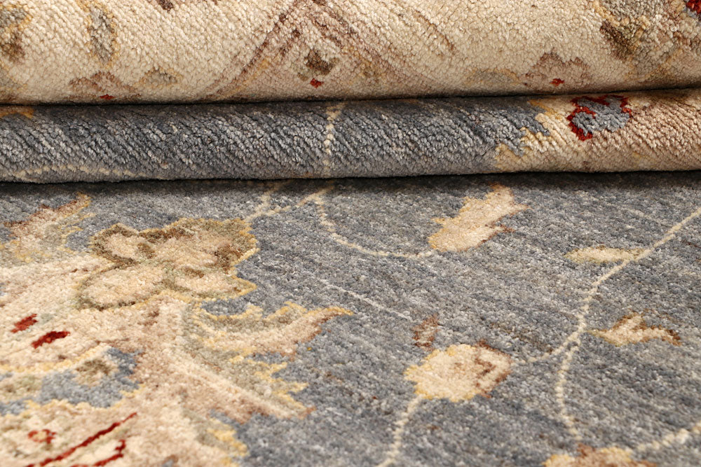 Dark Grey Ziegler 9' 8 x 14' 8 - No. 67743 - ALRUG Rug Store