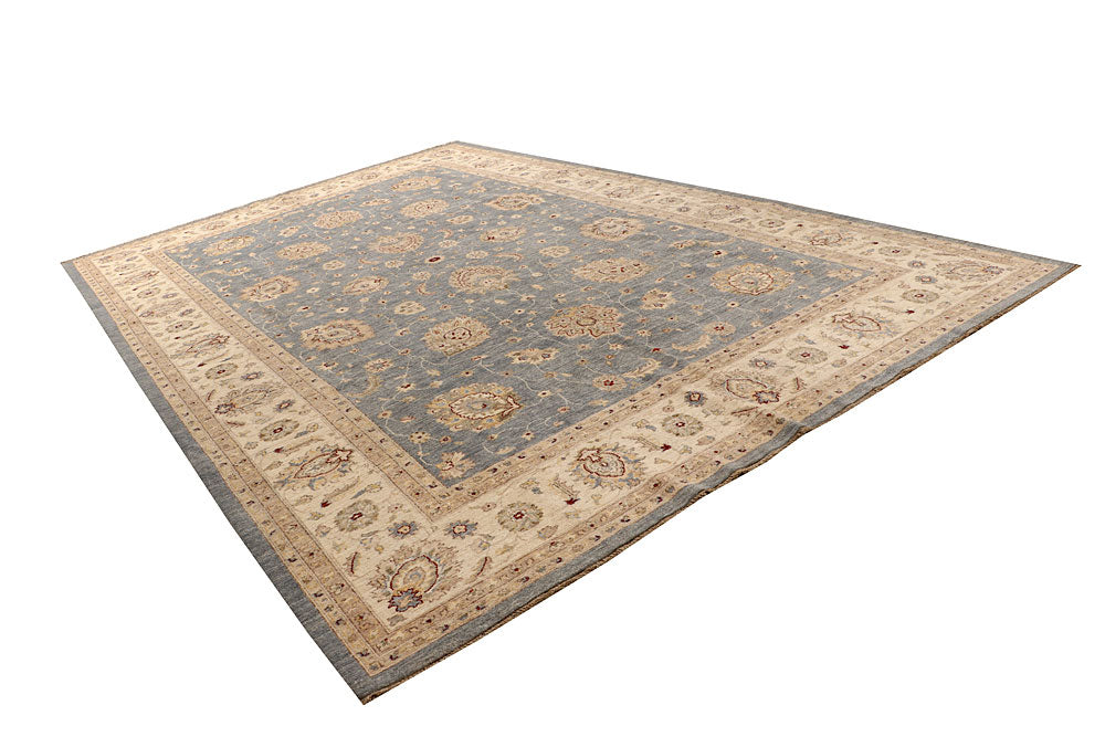 Dark Grey Ziegler 9' 8 x 14' 8 - No. 67743 - ALRUG Rug Store