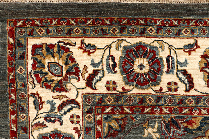 Dark Grey Ziegler 9' 3 x 12' 3 - No. 67745 - ALRUG Rug Store