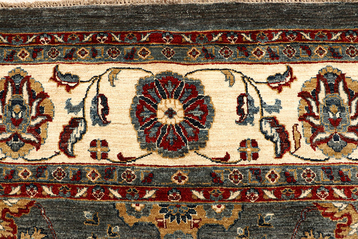 Dark Grey Ziegler 9' 3 x 12' 3 - No. 67745 - ALRUG Rug Store