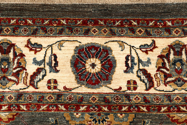 Dark Grey Ziegler 9' 1 x 12' 6 - No. 67746 - ALRUG Rug Store