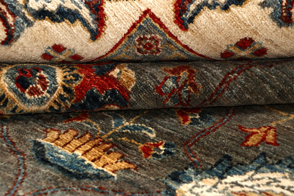 Dark Grey Ziegler 9' 1 x 12' 6 - No. 67746 - ALRUG Rug Store