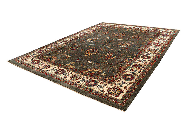 Dark Grey Ziegler 9'  1" x 12'  6" - No. QA25460