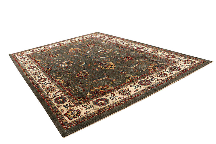 Dark Grey Ziegler 9'  1" x 12'  6" - No. QA25460