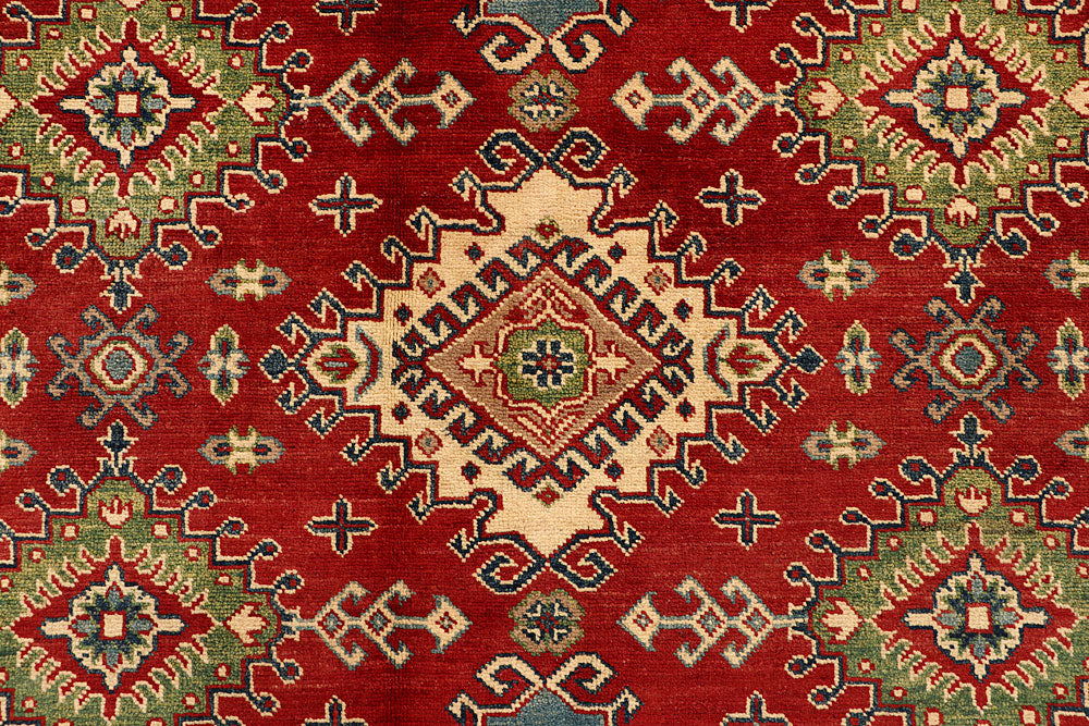 Firebrick Kazak 9' 10 x 13' 9 - No. 67747 - ALRUG Rug Store