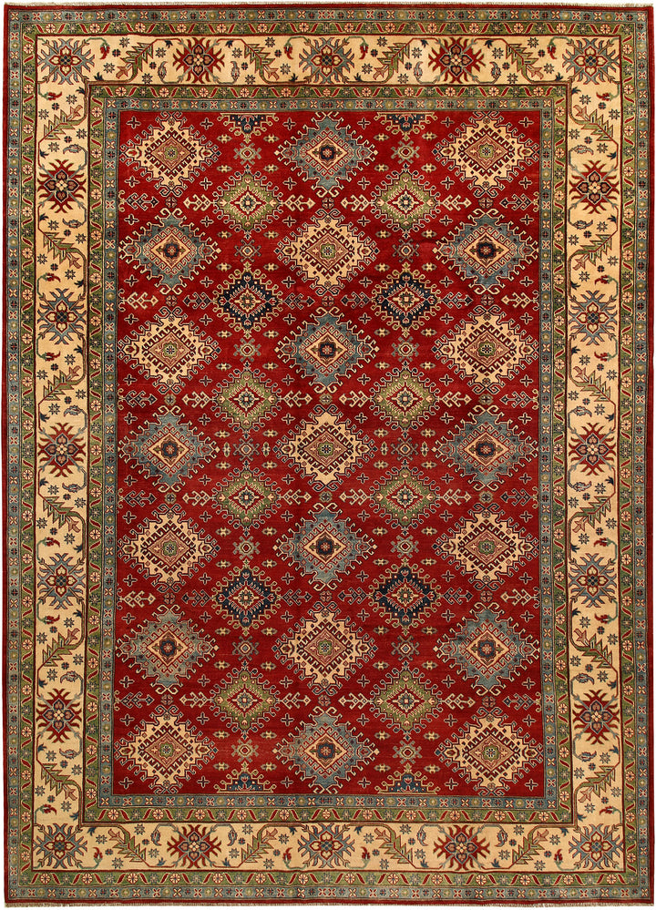 Firebrick Kazak 9' 10 x 13' 9 - No. 67747 - ALRUG Rug Store