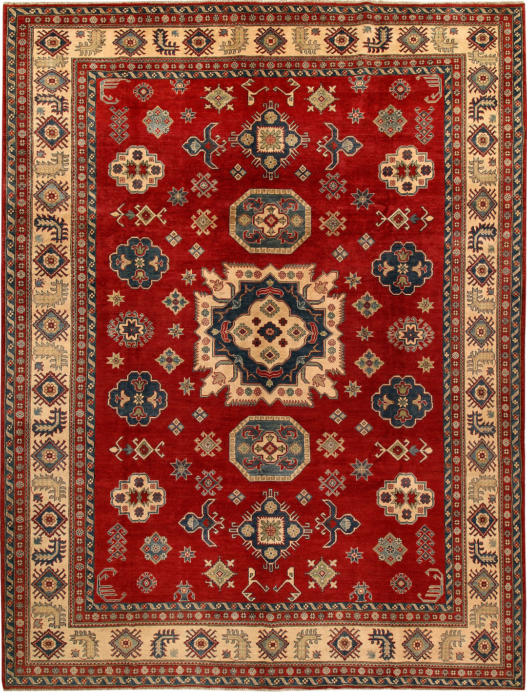 Firebrick Kazak 10' 2 x 13' 5 - No. 67748 - ALRUG Rug Store