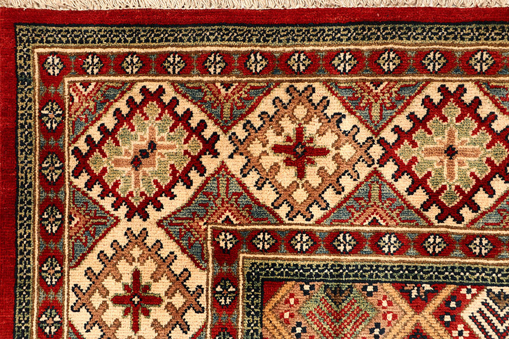 Firebrick Kazak 8' 6 x 12' 2 - No. 67749 - ALRUG Rug Store