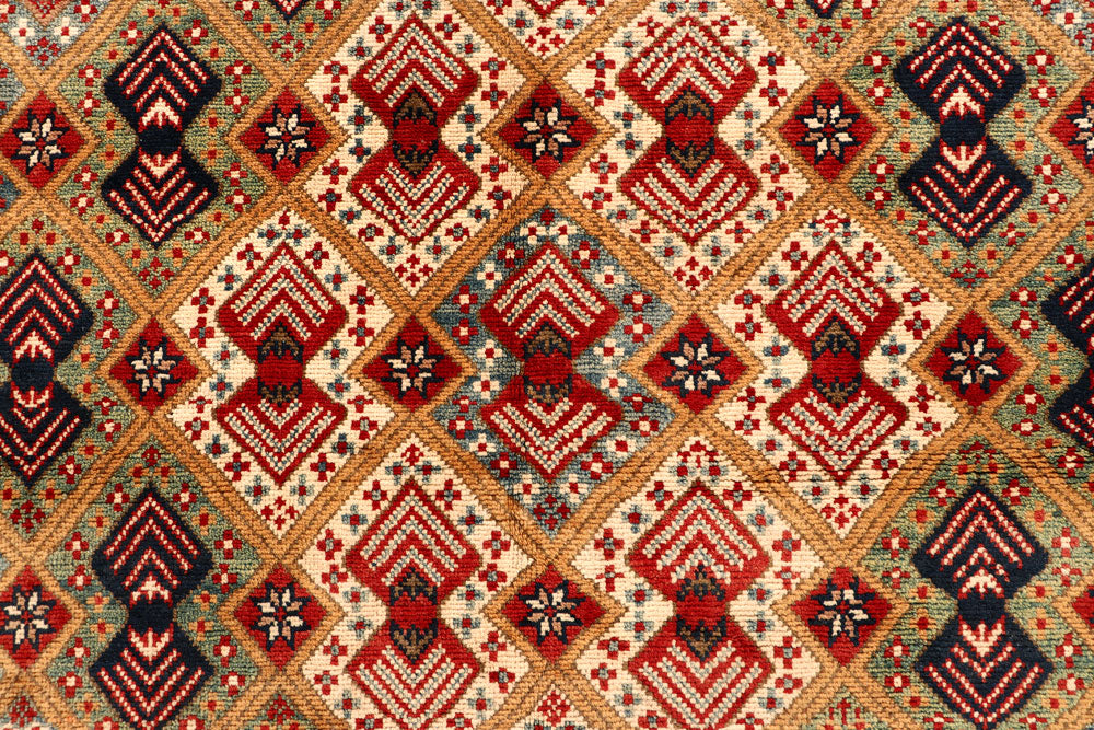 Firebrick Kazak 8' 6 x 12' 2 - No. 67749 - ALRUG Rug Store