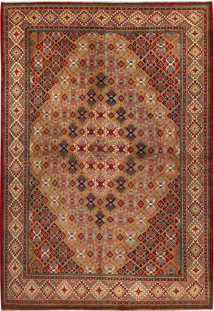 Firebrick Kazak 8' 6 x 12' 2 - No. 67749 - ALRUG Rug Store