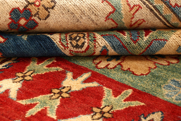 Multi Colored Kazak 9' 9 x 13' 6 - No. 67750 - ALRUG Rug Store