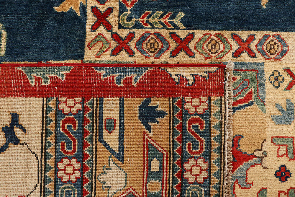 Multi Colored Kazak 9' 9 x 13' 6 - No. 67750 - ALRUG Rug Store