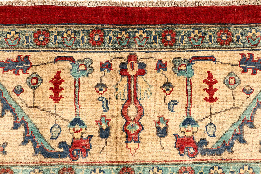 Firebrick Kazak 9' x 11' 10 - No. 67751 - ALRUG Rug Store