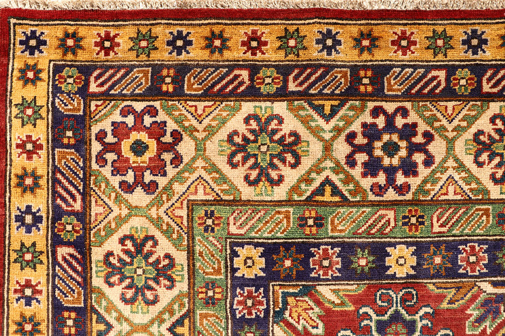 Firebrick Kazak 8' 1 x 9' 9 - No. 67752 - ALRUG Rug Store