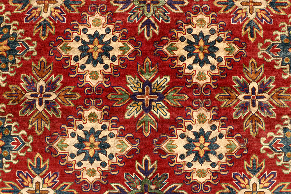 Firebrick Kazak 8' 1 x 9' 9 - No. 67752 - ALRUG Rug Store