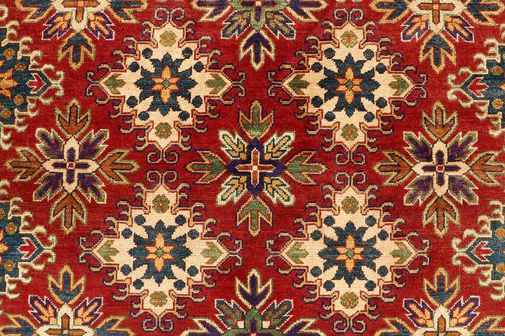 Firebrick Kazak 8' 1 x 9' 9 - No. 67752 - ALRUG Rug Store