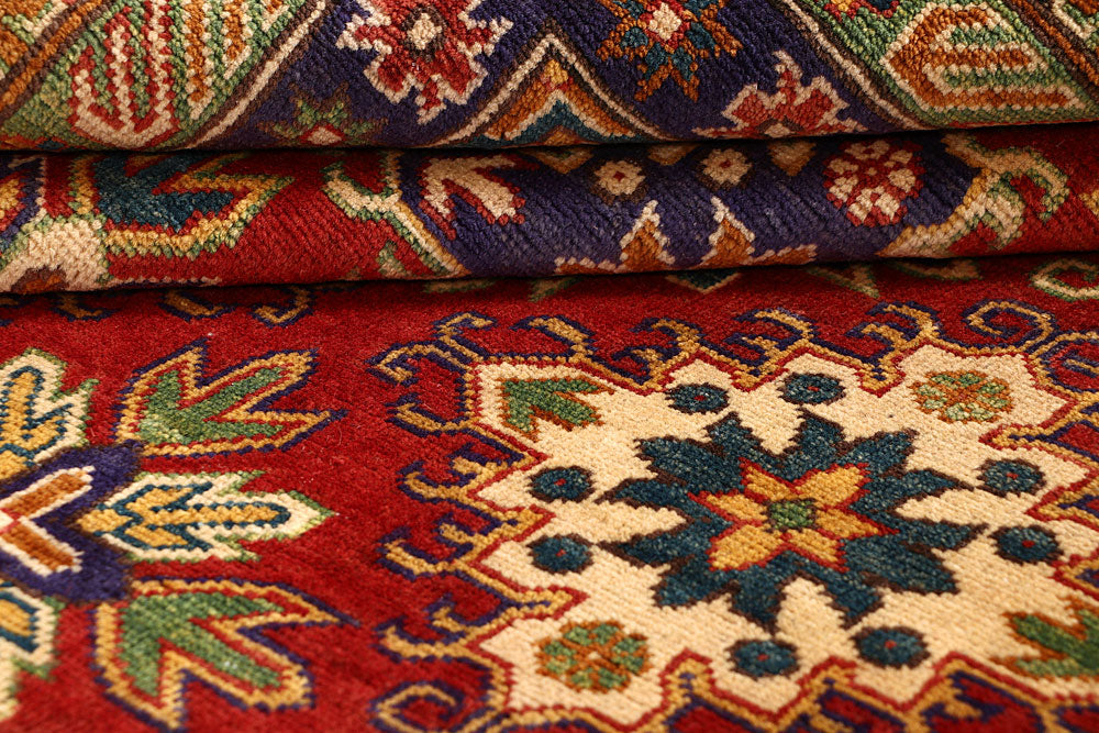 Firebrick Kazak 8' 1 x 9' 9 - No. 67752 - ALRUG Rug Store