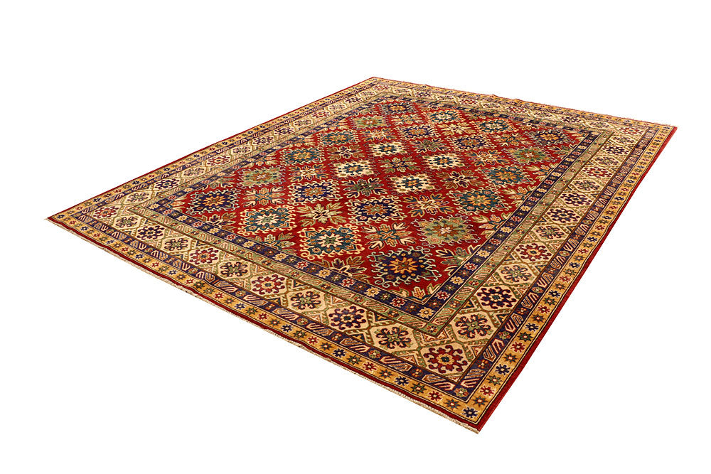 Firebrick Kazak 8' 1 x 9' 9 - No. 67752 - ALRUG Rug Store