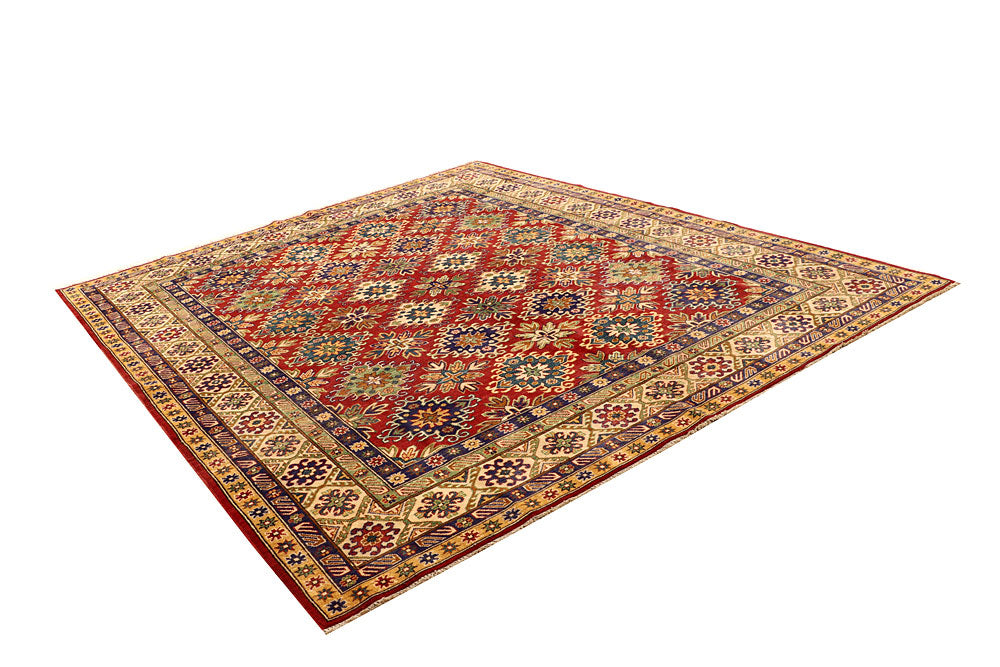 Firebrick Kazak 8' 1 x 9' 9 - No. 67752 - ALRUG Rug Store