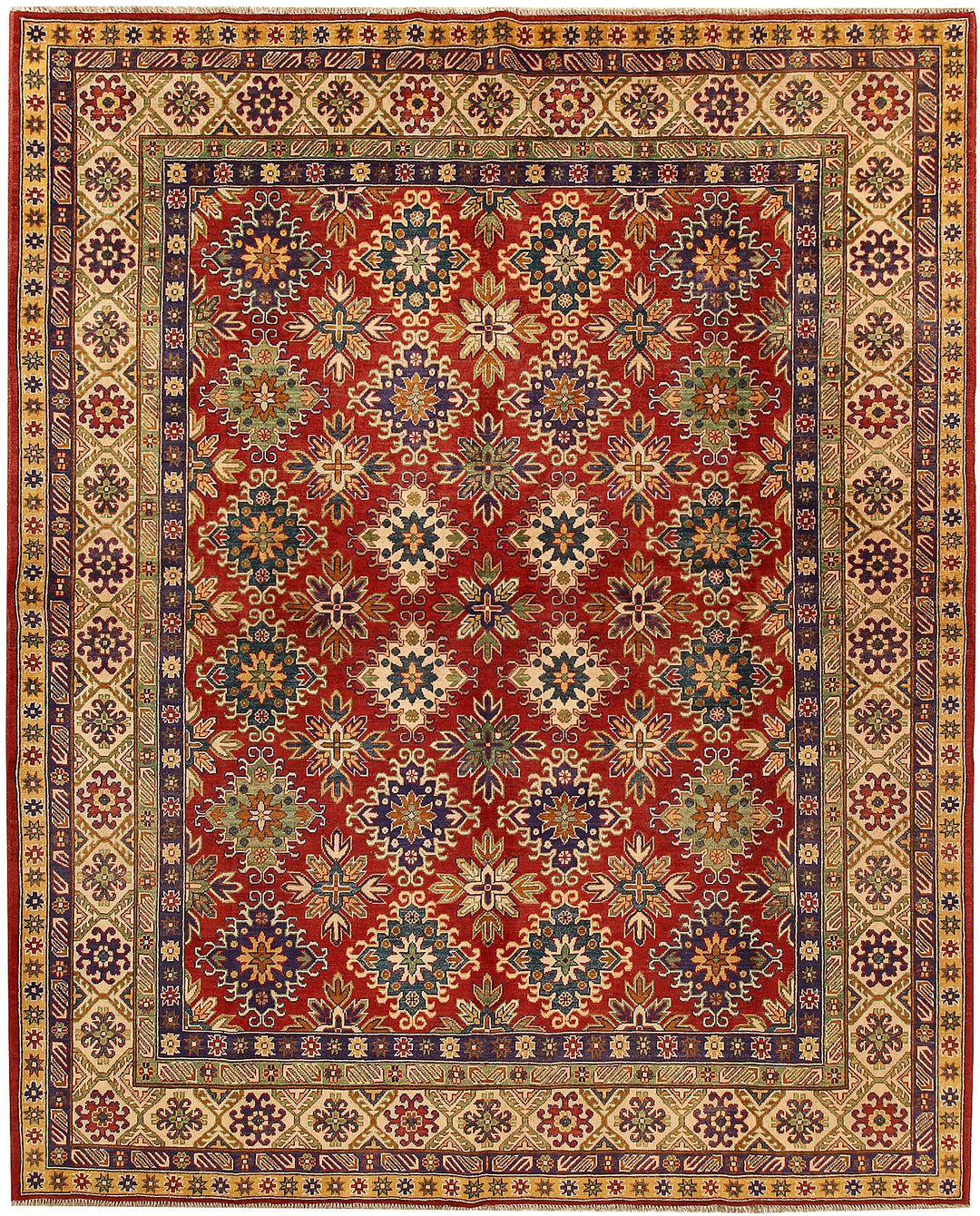 Firebrick Kazak 8' 1 x 9' 9 - No. 67752 - ALRUG Rug Store