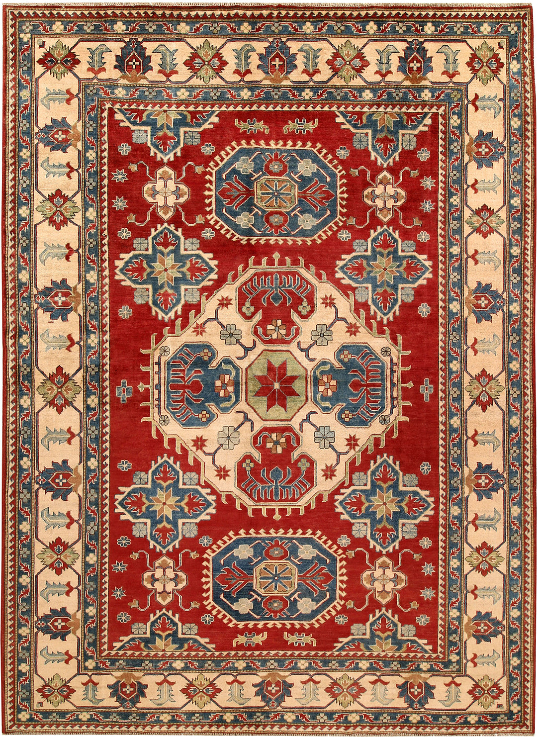 Firebrick Kazak 8' 3 x 11' 5 - No. 67754 - ALRUG Rug Store