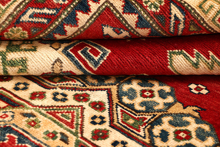 Firebrick Kazak 8' 1 x 10' - No. 67756 - ALRUG Rug Store