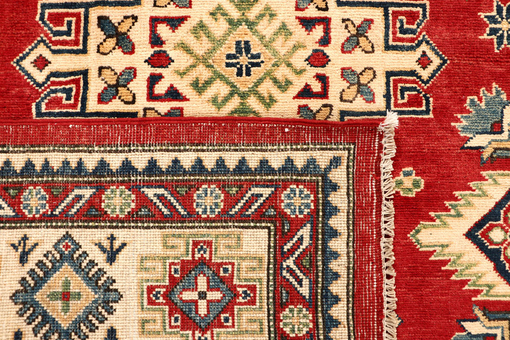 Firebrick Kazak 8' 1 x 10' - No. 67756 - ALRUG Rug Store
