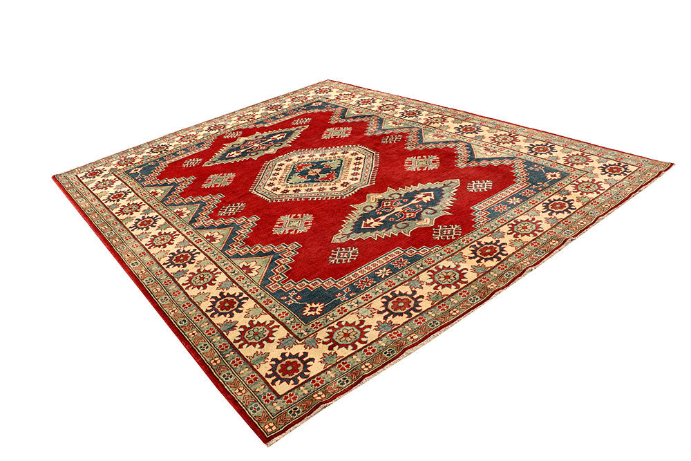 Firebrick Kazak 8' x 9' 10 - No. 67757 - ALRUG Rug Store