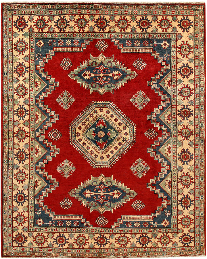 Firebrick Kazak 8' x 9' 10 - No. 67757 - ALRUG Rug Store