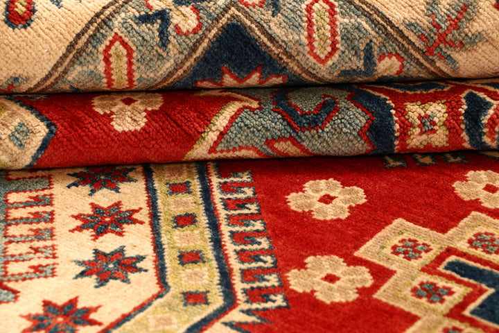 Firebrick Kazak 6' 8 x 9' 11 - No. 67759 - ALRUG Rug Store