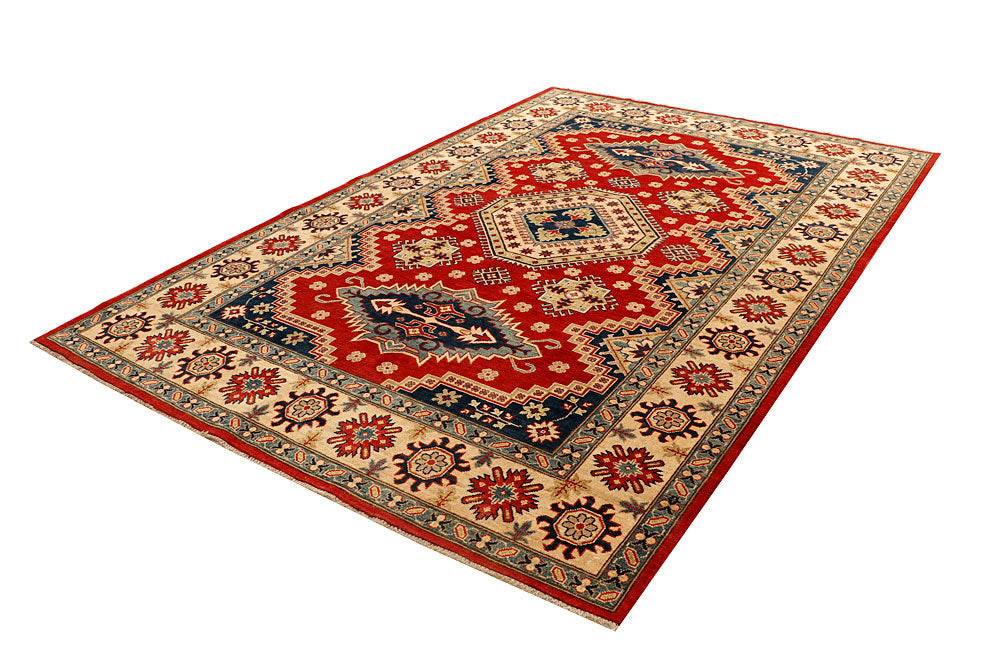 Firebrick Kazak 6' 8 x 9' 11 - No. 67759 - ALRUG Rug Store