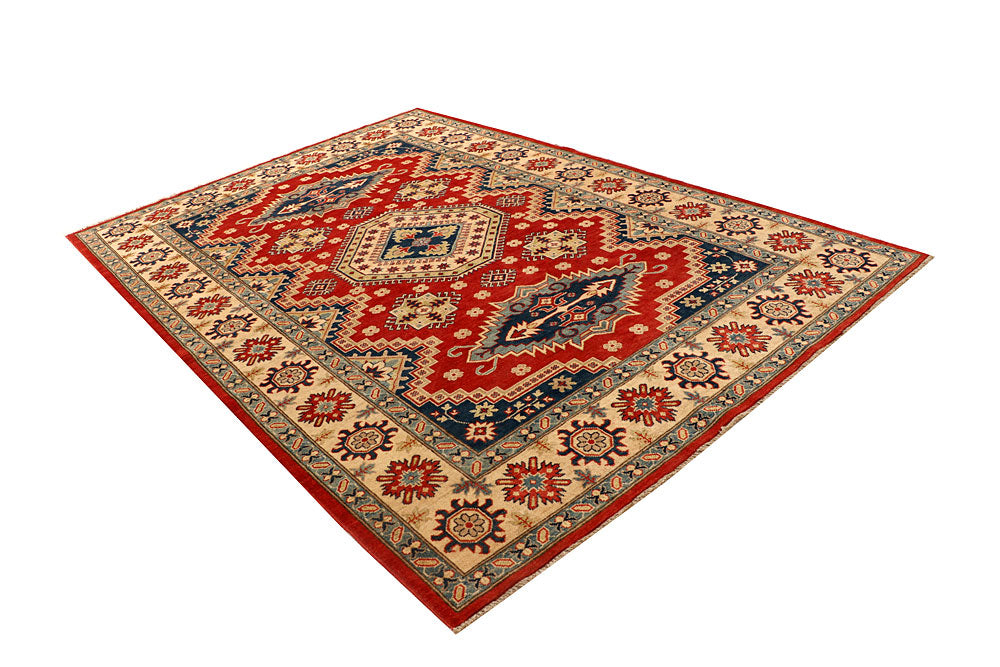 Firebrick Kazak 6' 8 x 9' 11 - No. 67759 - ALRUG Rug Store