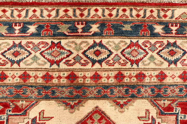 Blanched Almond Kazak 7' x 9' 5 - No. 67760 - ALRUG Rug Store
