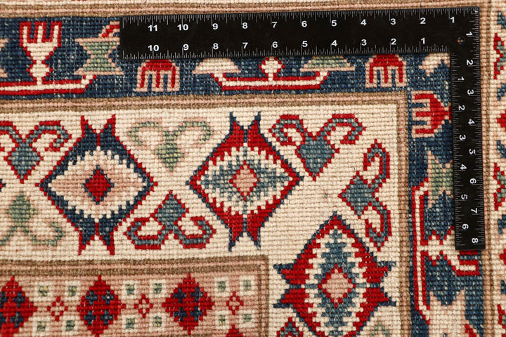 Blanched Almond Kazak 7' x 9' 5 - No. 67760 - ALRUG Rug Store