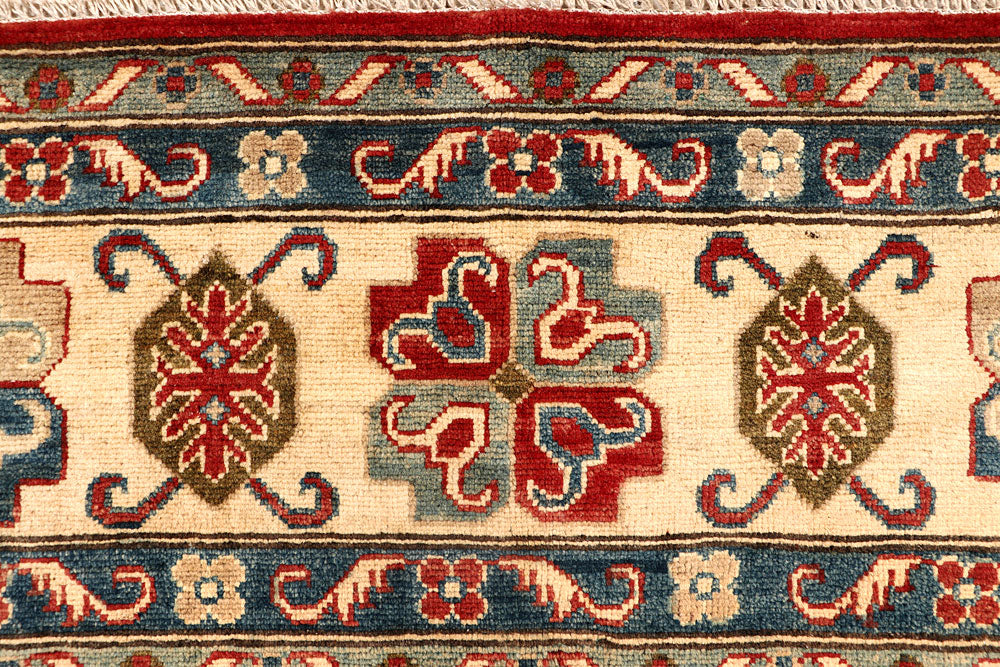 Firebrick Kazak 6' 8 x 9' 7 - No. 67761 - ALRUG Rug Store