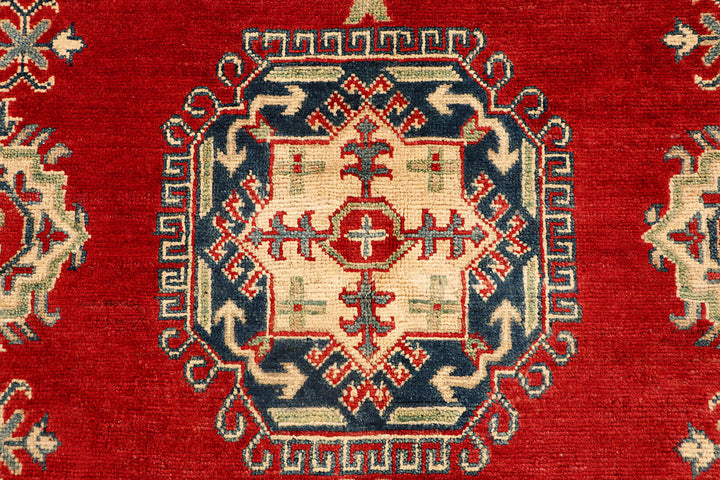 Firebrick Kazak 6' 8 x 9' 7 - No. 67762 - ALRUG Rug Store