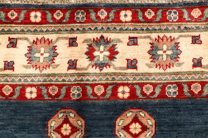 Dark Blue Kazak 6' 6 x 9' - No. 67763 - ALRUG Rug Store