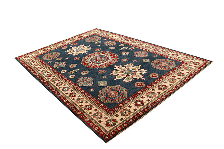 Dark Blue Kazak 6' 6 x 9' - No. 67763 - ALRUG Rug Store
