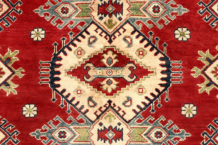 Firebrick Kazak 8' 2 x 6' 7 - No. 67764 - ALRUG Rug Store
