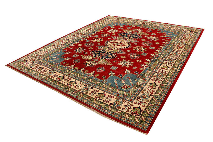 Firebrick Kazak 8' 2 x 6' 7 - No. 67764 - ALRUG Rug Store